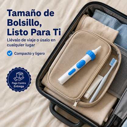 AudioClear® Limpiador Eléctrico de Oídos | Adiós a la Cera Sin Dolor