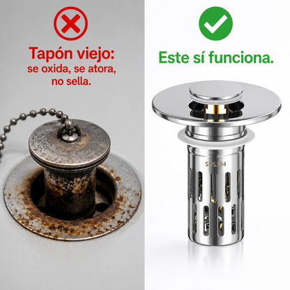 🔧 Tapón Pop-Up  | Adiós a los Desagües Tapados
