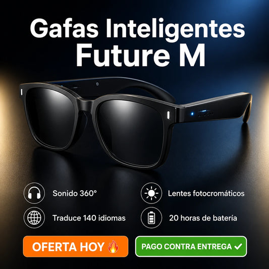 🕶️ Gafas Inteligentes | Escucha, Habla y Traduce Sin Quitarte los Lentes