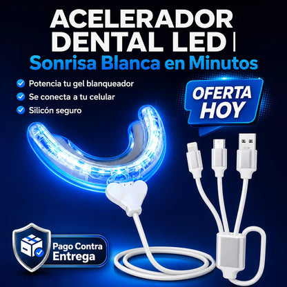 Acelerador Dental LED | Sonrisa Blanca en Minutos