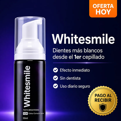 Pasta Dental Morada Whitesmile | Sonrisa Más Blanca Desde el Primer Uso