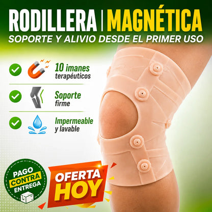 Rodillera Magnética de Silicona | Soporte y Alivio Desde el Primer Uso