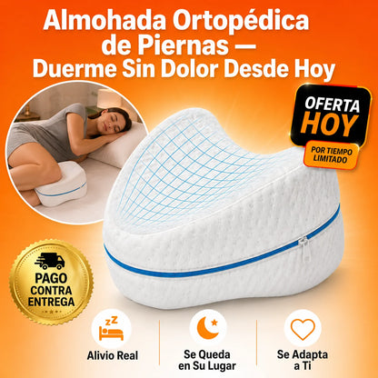 Almohada Ortopédica de Piernas | Duerme Sin Dolor Desde Hoy