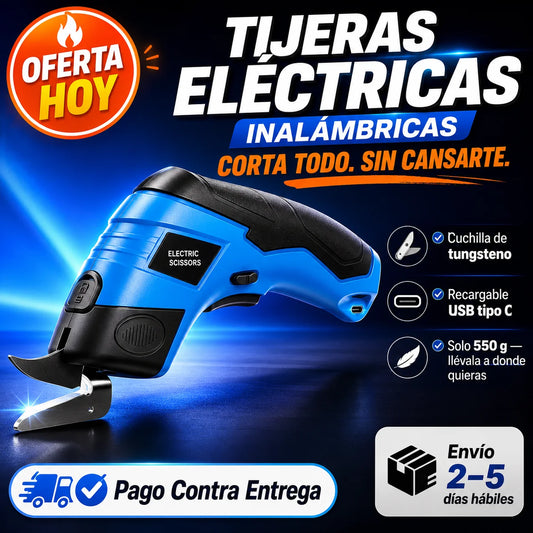 ✂️ Tijeras Eléctricas Inalámbricas | Corta Todo Sin Cansarte