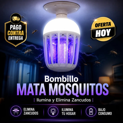 Bombillo Mata Mosquitos | Ilumina Tu Hogar y Elimina Zancudos al Instante