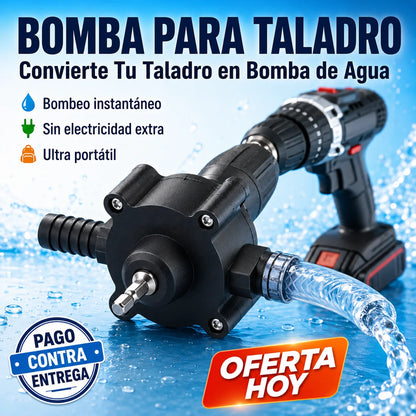 Bomba Para Taladro | Convierte Tu Taladro en Bomba de Agua