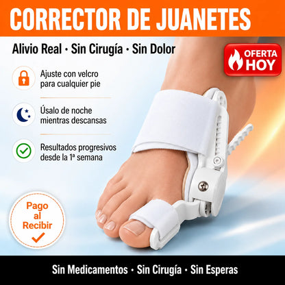 🦶 Corrector de Juanetes | Alivio Real Sin Cirugía