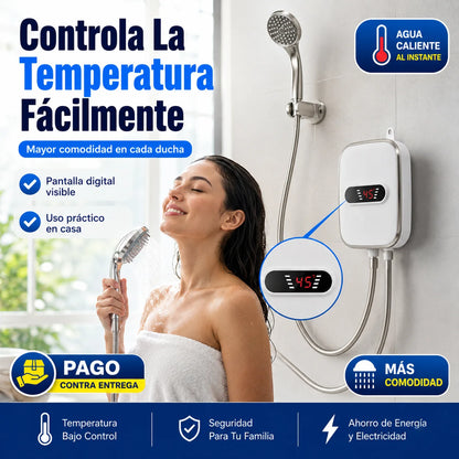 Calentador de Agua Instantáneo RX-021 | Agua Caliente Sin Esperas