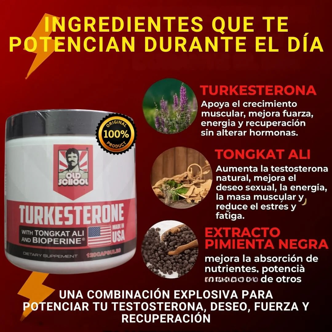 Turkesterone (Potencia Alfa+)