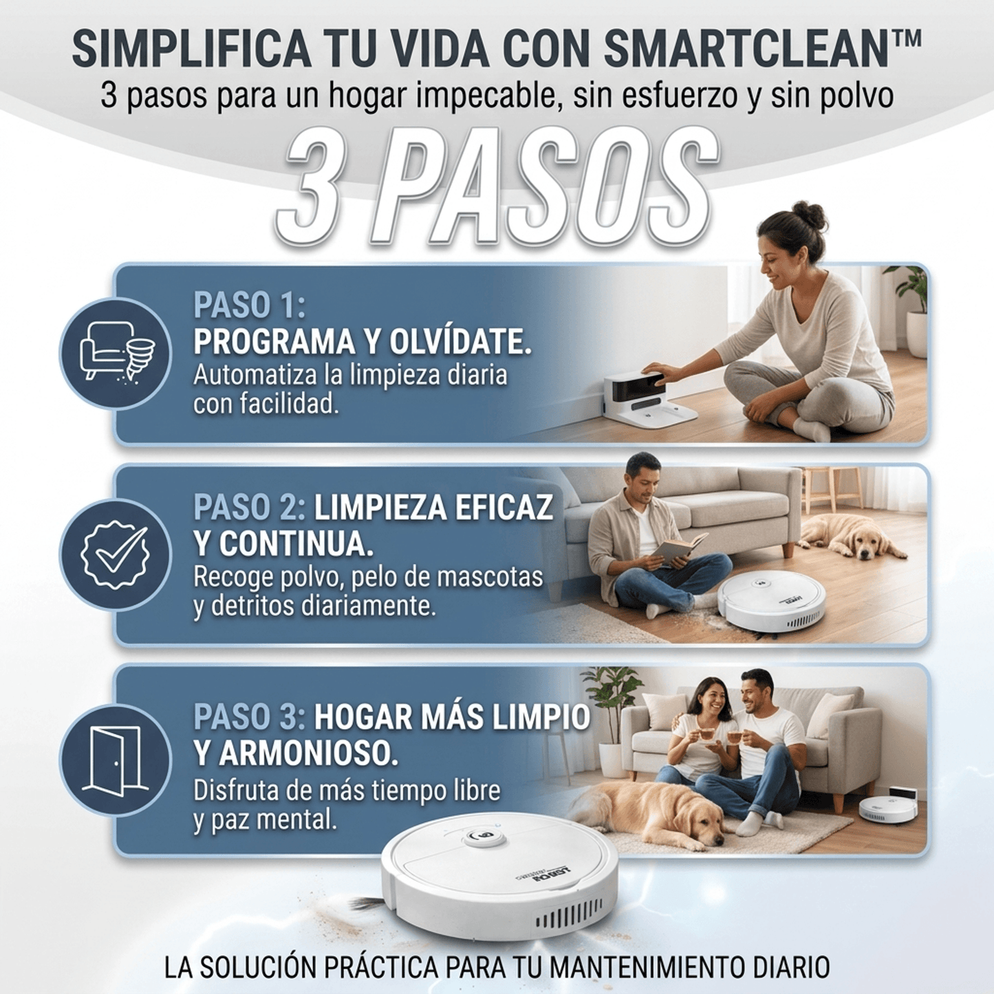 Robot Aspiradora SmartClean™