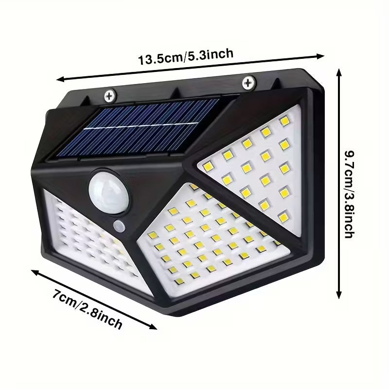Solar100™ | Lámpara Solar con 100 Luces LED