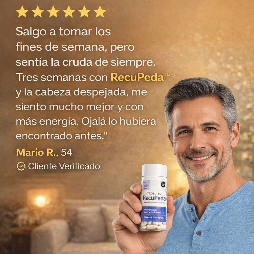 Cápsulas RecuPeda™ (12 dosis / 36 cápsulas)