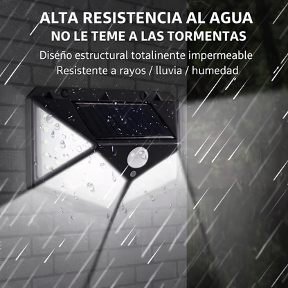 Solar100™ | Lámpara Solar con 100 Luces LED