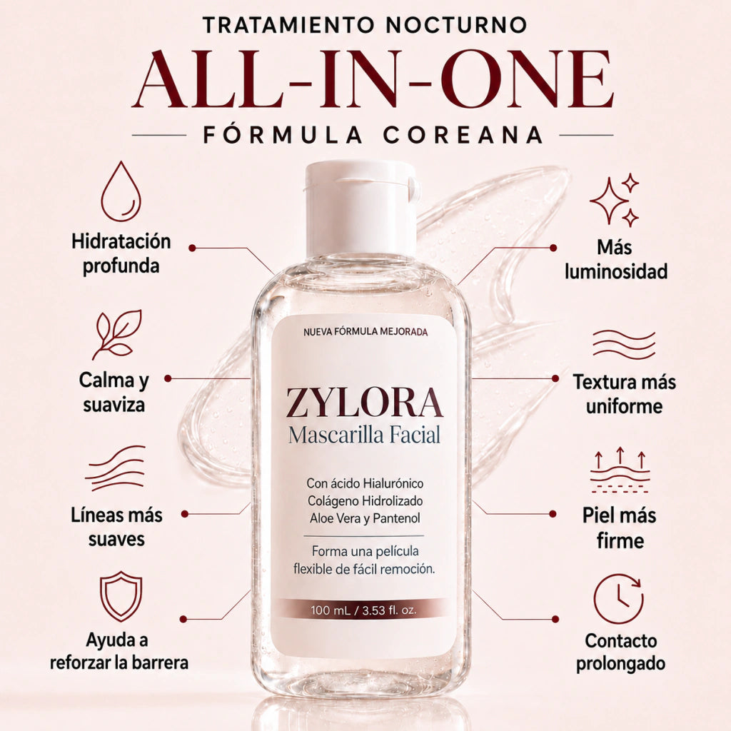 ZELTOA® Tratamiento Nocturno Intensivo | Firmeza y Luminosidad