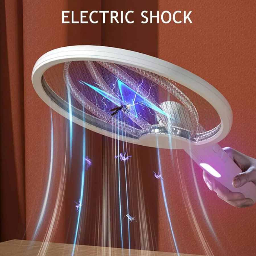 Raqueta Eléctrica Mata Mosquitos